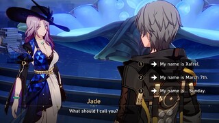 What Happens if We use Sunday and March 7th names on Jade