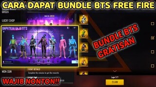 CARA DAPAT BUNDLE BTS GRATIS FREE FIRE