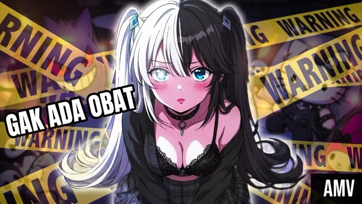 GAK ADA OBAT: Ketika Waifu Goth Anime Mode Psikopat 🔥 | AMV