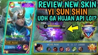 REVIEW SKIN EPIC YI SUN SHIN FLEET WARDEN TERBARU 2022 + GAMEPLAY MCL | NEW SKIN EPIC YSS 2022