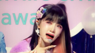 When Coconut Milk cried and danced Smiley, she was so strong・(/Д`)・