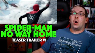 REACTION! Spider-Man: No Way Home Teaser Trailer #1 - Tom Holland Marvel Movie 2021