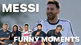 LIONEL MESSI FUNNY MOMENTS! 😭😂 |  NSP REACTION