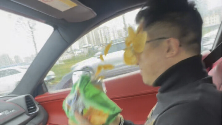 When you’re riding in your bro’s car.