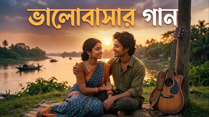 হৃদয়ের মাঝে আঁকা | Hridoyer Majhe Aaka | Romantic Bengali Love Song | 90s Melodic Vibes