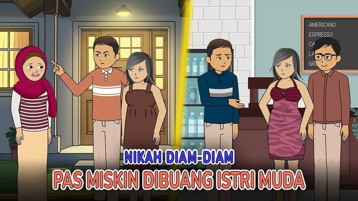 Nikah Diam Diam, Pas Jatuh Miskin Dibuang Istri Muda  Hidup Hancur, Harta Habis