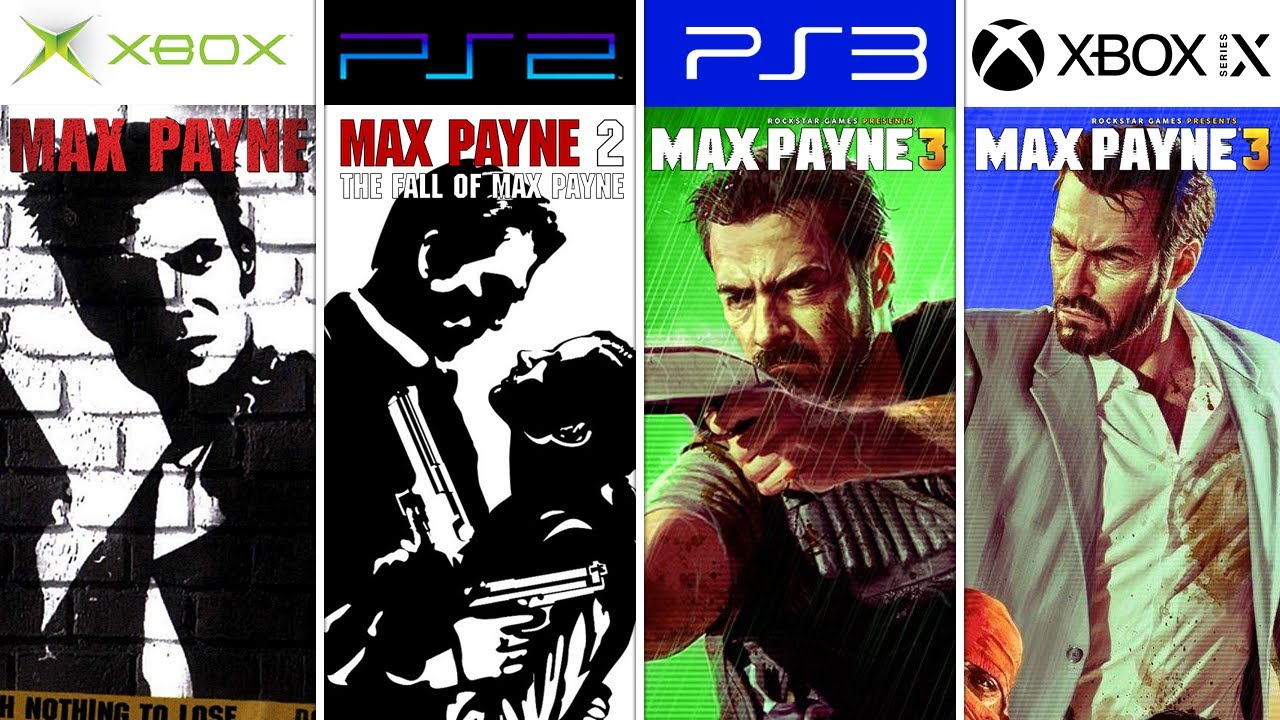 Max Payne Game Evolution 2001 - 2021 - BiliBili