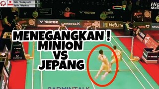 BEGINI ASLINYA Kevin Marcus "Minions" Tunjukkan kecepatannya ke Hoki Kobayashi Jepang MENEGANGKAN !