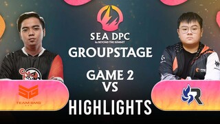 Game 2: Team SMG vs RSG (Raging Potato vs X1aOyU | BO3) DPC SEA 2022 Tour 3: Division I & II