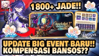 KOMPENSASI BANSOS!! Update Big Event Baru!! 1800 Stellar Jade!! 🤔 | Honkai: Star Rail