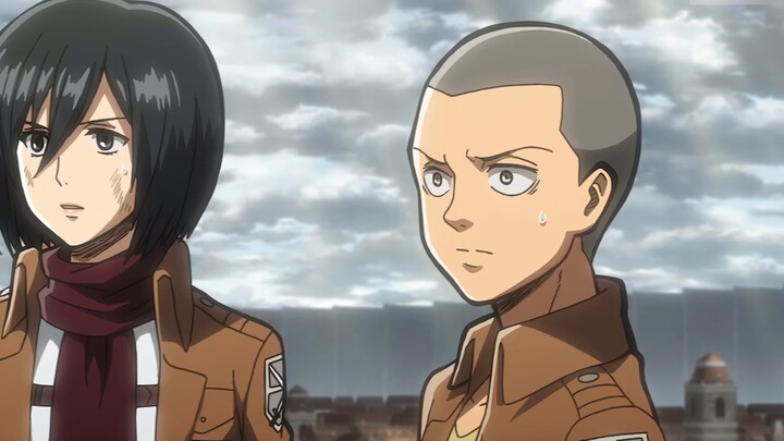[Yi Yi] "Attack on Titan" Issue 2: Death or Rebirth, there is a pomegranate in front of Mikasa