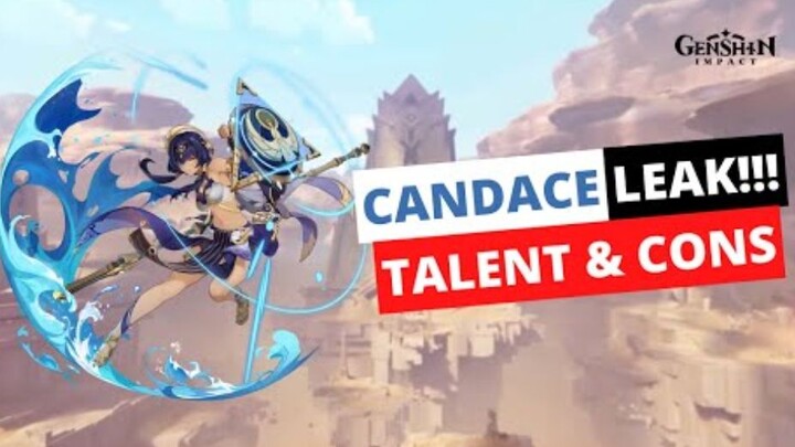 CANDACE LEAK!!! GENSHIN 3.1 (TALENT, CONSTELLATION, MATERIALS) - Genshin Impact Indonesia