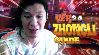 Zhongli hướng dẫn phiên bản 2.4 Genshin - No more King