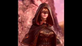 battle through the heavens 😍 queen medusa new look | cai lin (queen medusa) attitude status #cailin