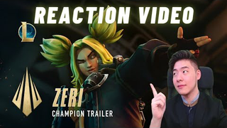 REACTION VIDEO - Zeri: The Spark of Zaun | Champion Trailer (ke WR ga ya??) - League of Legends