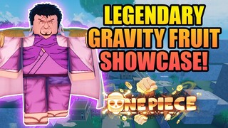 Gravity Fruit Full Showcase - New Best Fruit! in A One Piece Game