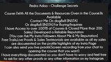 Pedro Adao – Challenge Secrets Course Download