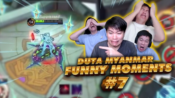 Duta Myanmar Funny Moments Part 7, Kok Gw Makin G0BL0K Yah?! WKWKWK - Mobile Legends