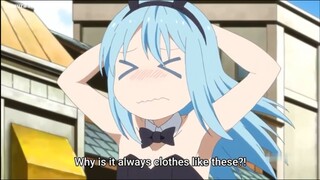 Slime Diaries Tensura Nikki Tensei shitara Slime Datta Ken Rimuru in girl outfits