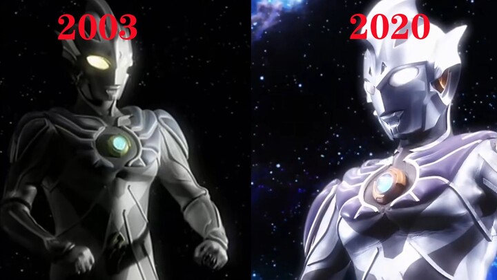 Comparison between Ultraman Legend’s two appearances!