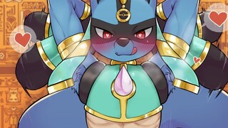Pokémon version, Egyptian shake (Egyptian Lucario professional head-to-head) video