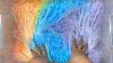『SLIME』An impressive, super large bowl of rainbow cotton！