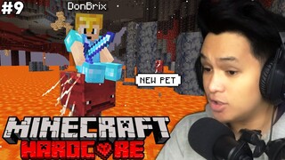 May PET Na Ako Sa Nether... Minecraft Hardcore #9