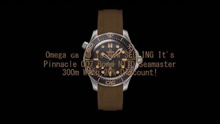 Omega 🇬🇧 AD Is Now SELLING It's Pinnacle 007 Bond NTTD Seamaster 300m With 20%