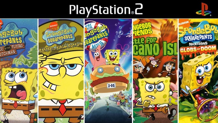 SpongeBob SquarePants Games for PS2