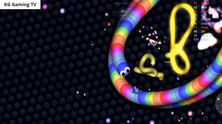 Slither.io A.I. 160,000+ Score Epic Slitherio Gameplay 12