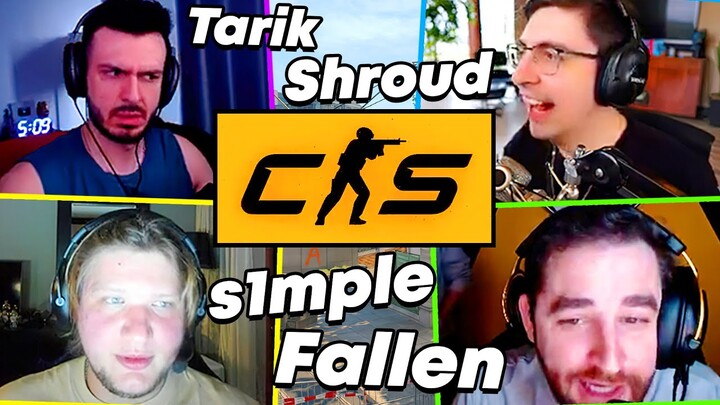 PRO PLAYERS AND STREAMERS PLAY CS 2!! - BEST MOMENTS