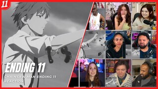 Chainsaw Man Ending 11 Reaction Mashup  | A4L