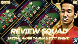 Review Squad Special Akhir Tahun! Kartu TOTT Untradeable & Progres Selama Setahun! | FIFA Mobile