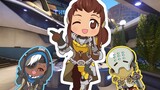 【 Overwatch 】 Brigitte who became an idol 【 is escorting the delivery target 】