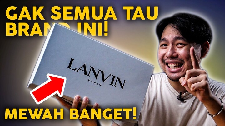 SEPATU INI BELOM BANYAK DILIRIK ORANG! PADAHAL MEWAH BANGET! | Lanvin Bumpr Sneaker Review