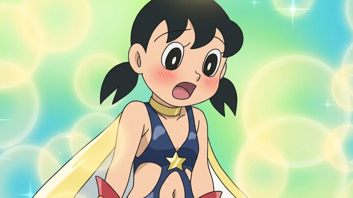 Doraemon Dub Indo - Shizuka dipakein baju Harem sama Suneo