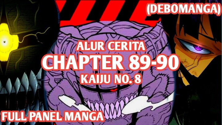 Alur Cerita KAIJU NO. 8 Chapter 89,90 - PERTARUNGAN SENGIT HOSHINA VERSUS JUNIKAIJUU