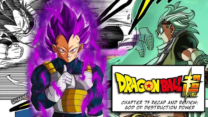 DRAGON BALL SUPER MANGA #75 (God of Destruction Power) | RECAP & REVIEW