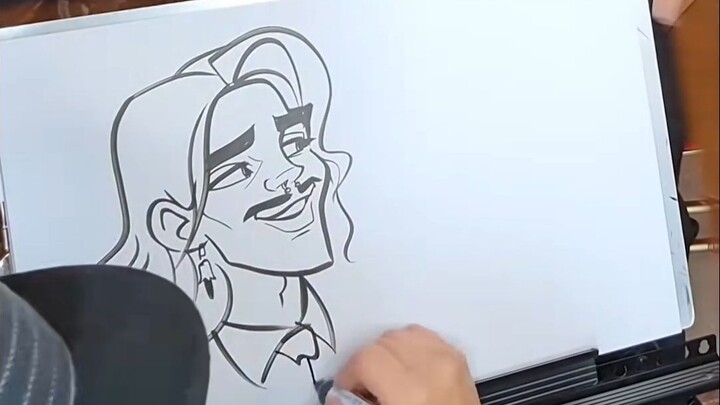 Xi Ding – Live Manga in Cartoon Style 5