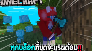 มายคราฟ แต่ว่า ทุกบล็อกที่ขุดจะแรนด้อม มั่วไปหมด !!