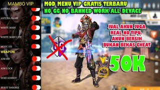 MOD MENU VIP ANTI BANNED V1.48.X WORK ALL DEVICE Plus Jual Akun