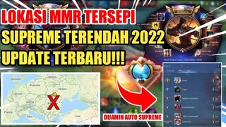 CARA PAKAI FAKE GPS MOBILE LEGEND TERBARU 2022 __ MMR TERSEPI AUTO SUPREME BANYA