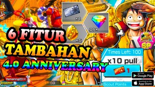 OPBR ANNIVERSARY 4.0 UPDATE. TERNYATA INI FITUR TAMBAHANYA | ONE PIECE Bounty Rush