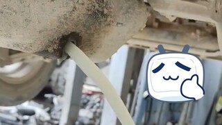 汽修工遇到的离谱故障,客户说发动机好像进水了