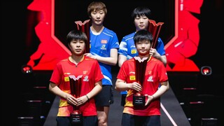 WANGYIDI/SUNYINGSHA-WANGMANYU/KUAIMAN-Singapore Smash 2025-TRAO GIẢI