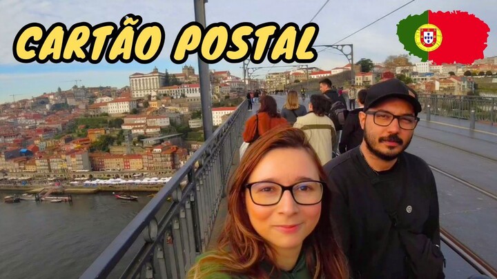 Fui dar uma caminhada na PONTE MAIS FAMOSA DO PORTO !