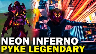 LEAKED Neon Inferno Pyke Legendary Skin - League of Legends