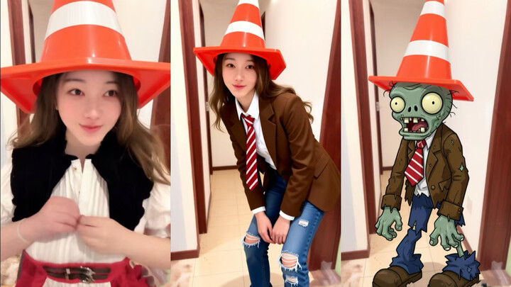 ليو فاي إر لم تستطع إغلاق زرّات زيّ الكوس بأي حال من الأحوال، قبل ارتدائه وبعده، وتعجّبت قائلة: "هل 