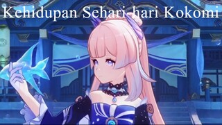 Kehidupan Sehari-hari Sangonomiya Kokomi