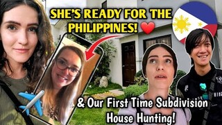 MY SISTER IS READY FOR THE PHILIPPINES! & Our First Time House Hunting in Filipino Subdivisions!